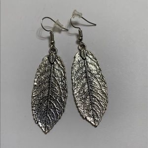Silver earrings